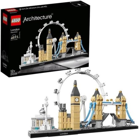 LEGO Architecture 21034 - Londres - 468 pieces - a partir de 12 ans -