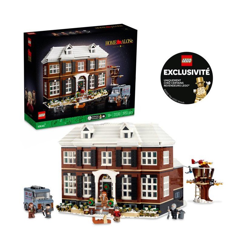 LEGO 21330 Exclu Cdiscount Ideas Maman, J'ai Raté L'Avion ! Set pour