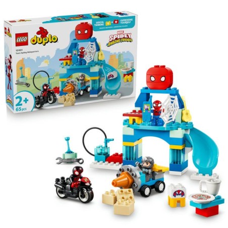 LEGO DUPLO | Marvel 10464 Le Quartier Général de l'Équipe Spidey -
