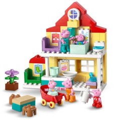 LEGO DUPLO Peppa Pig 10467 La Maison Familiale - Jeu Éducatif pour B