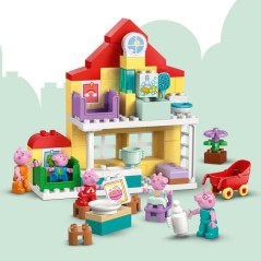 LEGO DUPLO Peppa Pig 10467 La Maison Familiale - Jeu Éducatif pour B