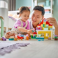 LEGO DUPLO Peppa Pig 10467 La Maison Familiale - Jeu Éducatif pour B