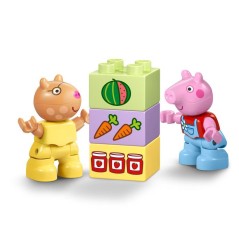 LEGO DUPLO Peppa Pig 10468 Tracteur et Marché - Jeu Éducatif des 2 a