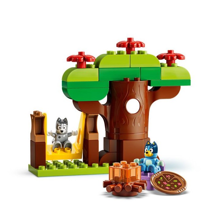 LEGO DUPLO Bluey 10469 Les Livreuses de Pizza avec Muffin et Bluey - Jouet Motricité 2 ans LEGO DUPLO Bluey 10469 Les Livreuses de Pizza avec Muffin et Bluey - Jouet Motricité 2 ans