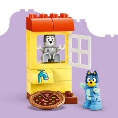 LEGO DUPLO Bluey 10469 Les Livreuses de Pizza avec Muffin et Bluey - J