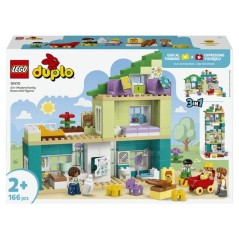 LEGO DUPLO Ma Ville 10470 La Maison Familiale Moderne 3-en-1 - Jouet F
