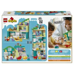 LEGO DUPLO Ma Ville 10470 La Maison Familiale Moderne 3-en-1 - Jouet F