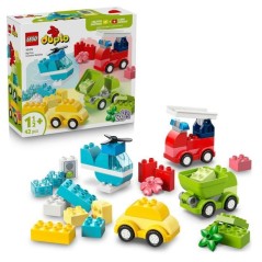 LEGO DUPLO My First 10474 Les Véhicules Créatifs - Jeu Créatif Gar
