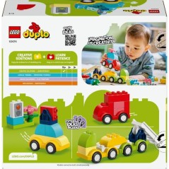 LEGO DUPLO My First 10474 Les Véhicules Créatifs - Jeu Créatif Gar