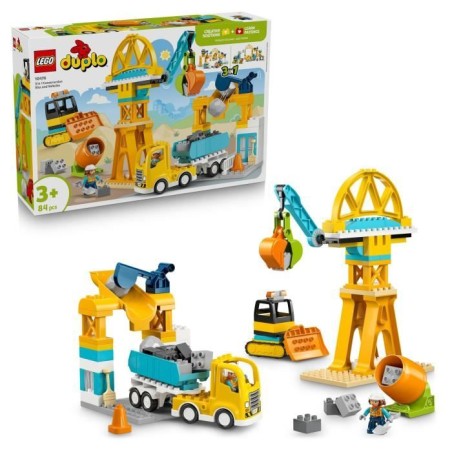 LEGO DUPLO Ma Ville 10476 Le Chantier et les Véhicules de Constructio