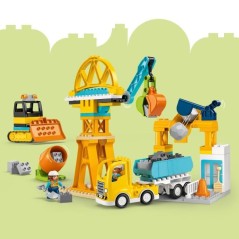 LEGO DUPLO Ma Ville 10476 Le Chantier et les Véhicules de Constructio