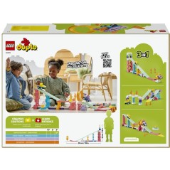 LEGO DUPLO Ma Ville 10478 Rampes Créatives 3-en-1 avec Véhicules - J