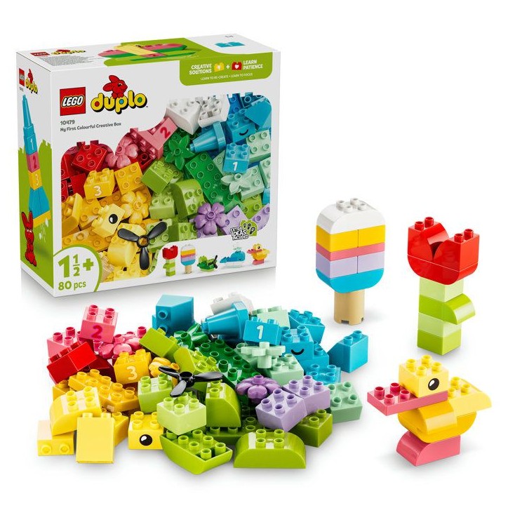 LEGO DUPLO Classic 10479 Boîte Créative Colorée - Jeu Éducatif 18 mois - Motricité Fine LEGO DUPLO Classic 10479 Boîte Créative Colorée - Jeu Éducatif 18 mois - Motricité Fine