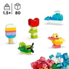 LEGO DUPLO Classic 10479 Boîte Créative Colorée - Jeu Éducatif 18 mois - Motricité Fine