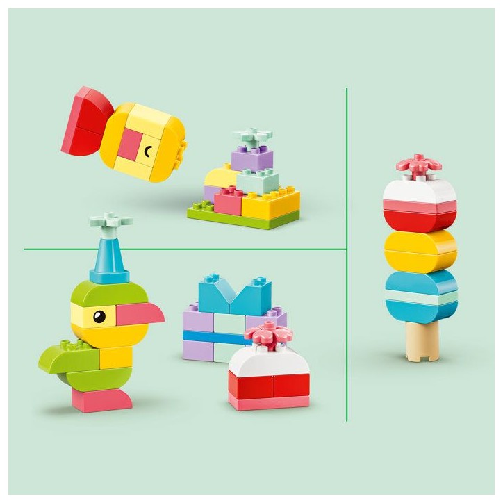 LEGO DUPLO Classic 10479 Boîte Créative Colorée - Jeu Éducatif 18 mois - Motricité Fine LEGO DUPLO Classic 10479 Boîte Créative Colorée - Jeu Éducatif 18 mois - Motricité Fine