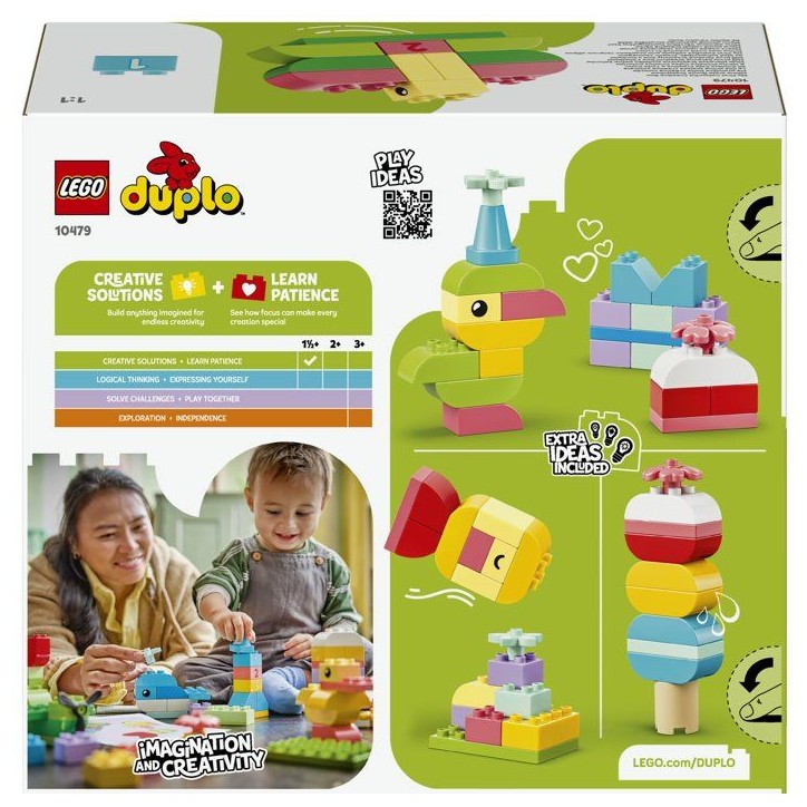 LEGO DUPLO Classic 10479 Boîte Créative Colorée - Jeu Éducatif 18 mois - Motricité Fine LEGO DUPLO Classic 10479 Boîte Créative Colorée - Jeu Éducatif 18 mois - Motricité Fine