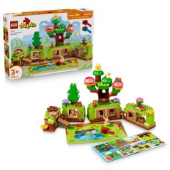 LEGO DUPLO 10480 Découverte de la Foret avec des Animaux Sauvages - J