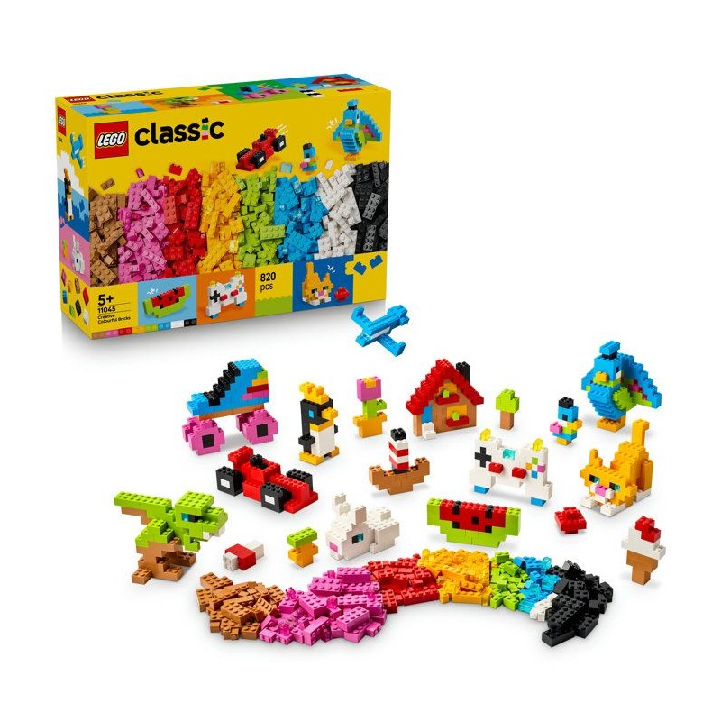 LEGO Classic 11045 Briques Créatives Colorées - Jouet Motricité Gar