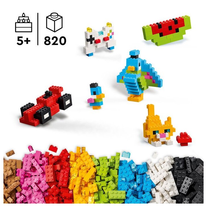 LEGO Classic 11045 Briques Créatives Colorées - Jouet Motricité Garçon ou Fille des 5 ans LEGO Classic 11045 Briques Créatives Colorées - Jouet Motricité Garçon ou Fille des 5 ans