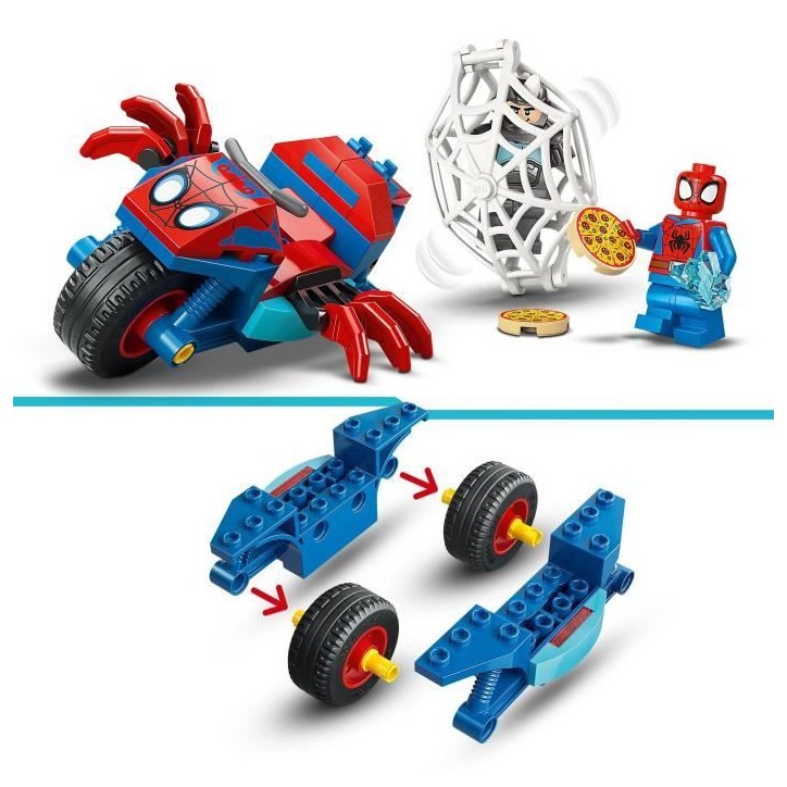 LEGO | Marvel 11206 Spidey et ses Amis Extraordinaires Spidey sur sa Moto contre Rhino LEGO | Marvel 11206 Spidey et ses Amis Extraordinaires Spidey sur sa Moto contre Rhino