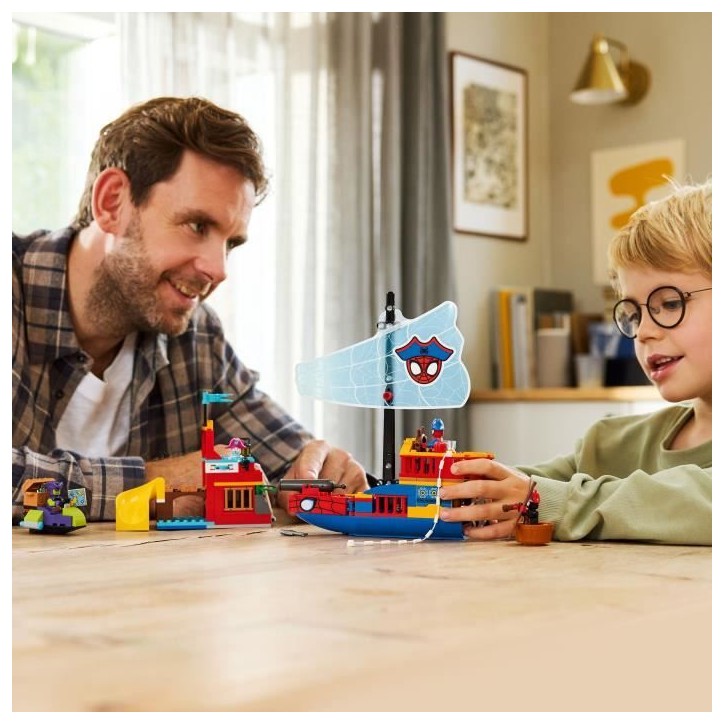 LEGO | Marvel 11208 Spidey et ses Amis Extraordinaires Le Bateau Pirate de l'Équipe Spidey LEGO | Marvel 11208 Spidey et ses Amis Extraordinaires Le Bateau Pirate de l'Équipe Spidey