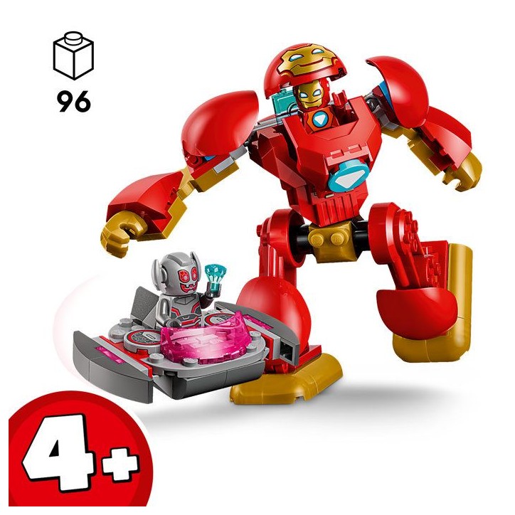 LEGO | Marvel Iron Man et ses Amis Incroyables 11209 Ultron contre Iron Man - Jouet Robot LEGO | Marvel Iron Man et ses Amis Incroyables 11209 Ultron contre Iron Man - Jouet Robot