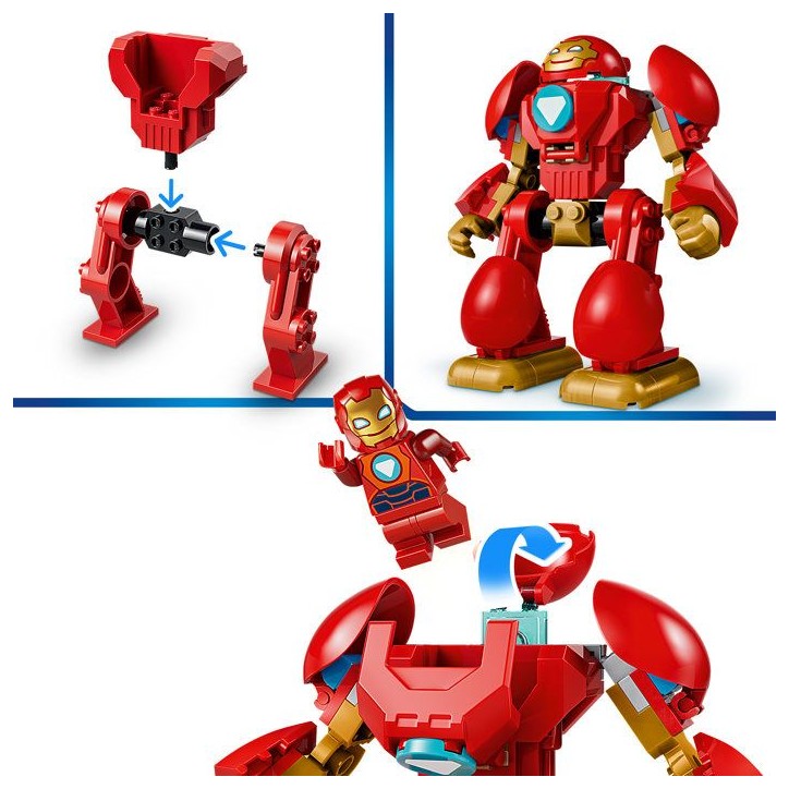 LEGO | Marvel Iron Man et ses Amis Incroyables 11209 Ultron contre Iron Man - Jouet Robot LEGO | Marvel Iron Man et ses Amis Incroyables 11209 Ultron contre Iron Man - Jouet Robot