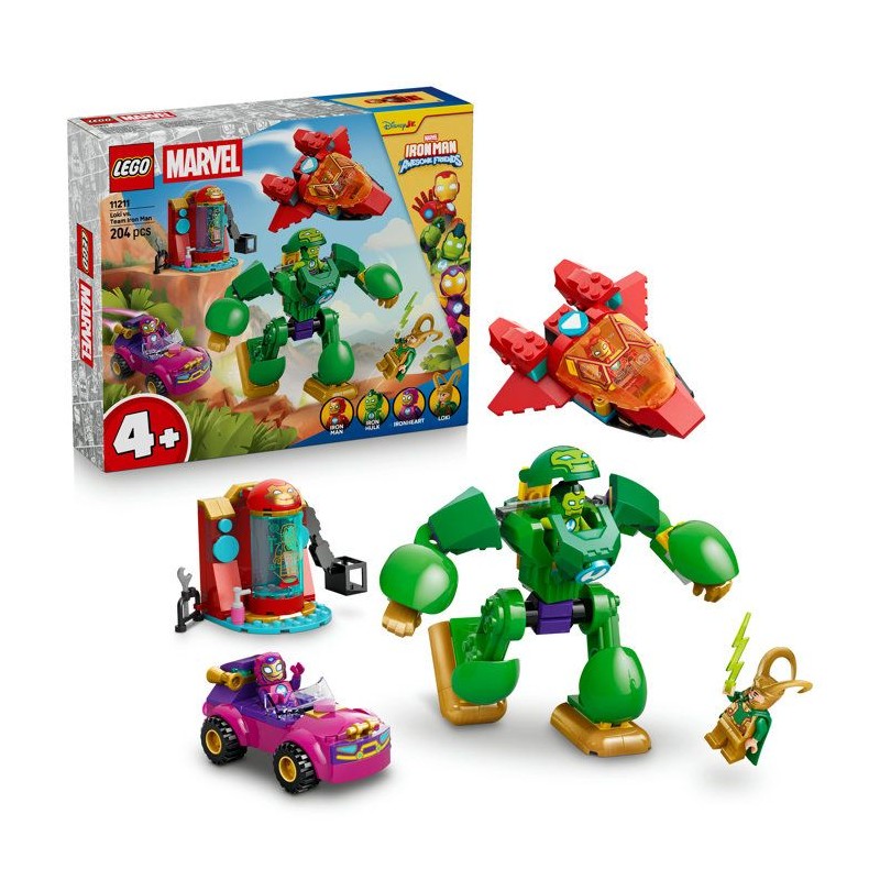 LEGO | Marvel Iron Man et ses Amis Incroyables 11211 Loki contre la Te