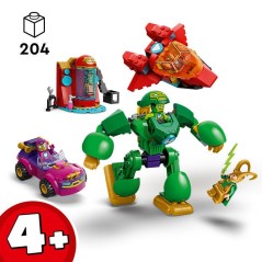 LEGO | Marvel Iron Man et ses Amis Incroyables 11211 Loki contre la Team Iron Man - Jouet