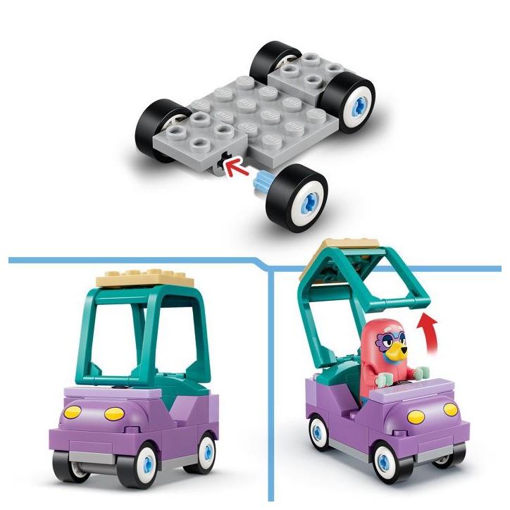 LEGO Bluey 11216 Les Grand-Meres avec Bingo et Bluey - Jeu Éducatif Fille ou Garçon 4 ans LEGO Bluey 11216 Les Grand-Meres avec Bingo et Bluey - Jeu Éducatif Fille ou Garçon 4 ans