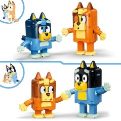 LEGO Bluey 11217 La Famille de Bluey en Briques - Jeu Créatif des 5 a