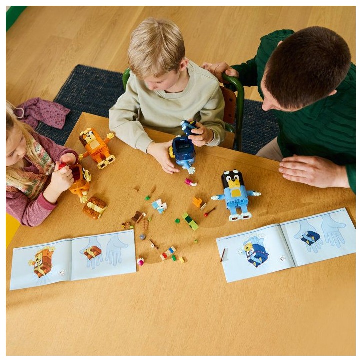 LEGO Bluey 11217 La Famille de Bluey en Briques - Jeu Créatif des 5 ans Fille ou Garçon LEGO Bluey 11217 La Famille de Bluey en Briques - Jeu Créatif des 5 ans Fille ou Garçon