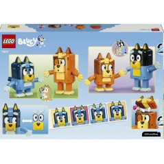 LEGO Bluey 11217 La Famille de Bluey en Briques - Jeu Créatif des 5 a
