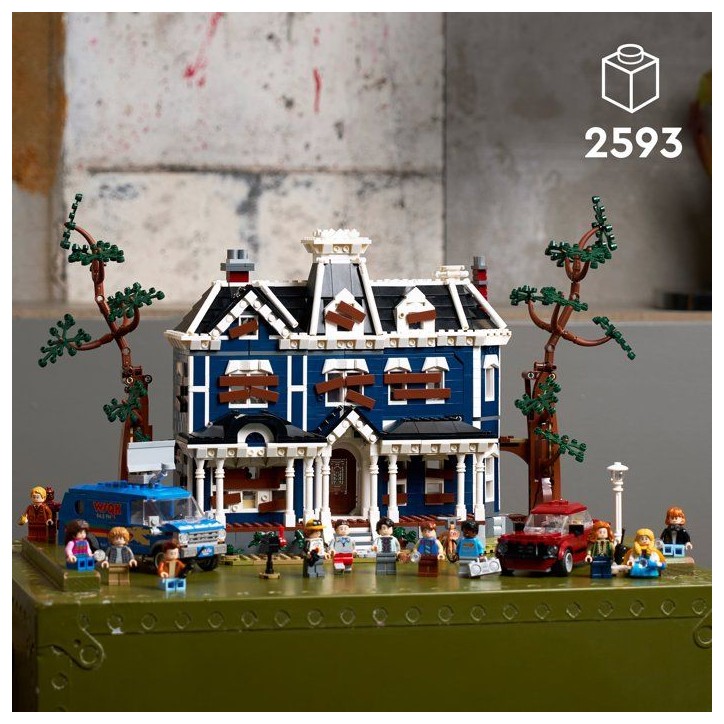 LEGO Icons 11370 Stranger Things : la Maison Creel - Exclusivité Cdiscount - Set de Construction Adulte - Cadeau LEGO Icons 11370 Stranger Things : la Maison Creel - Exclusivité Cdiscount - Set de Construction Adulte - Cadeau