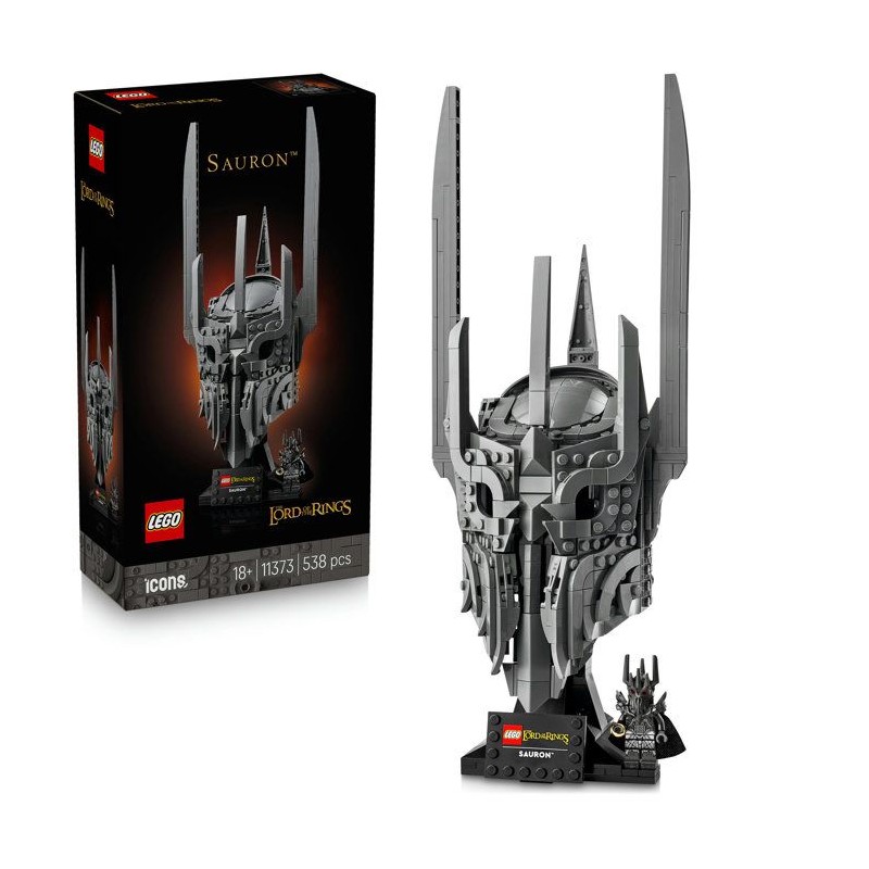 LEGO Icons 11373 Le Seigneur des Anneaux : le Casque de Sauron - Set p