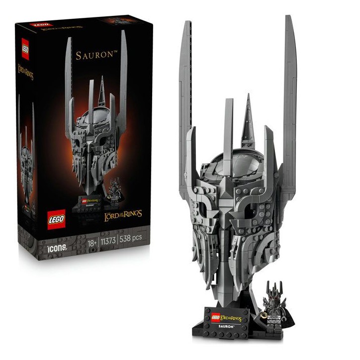 LEGO Icons 11373 Le Seigneur des Anneaux : le Casque de Sauron - Set pour Adulte - Cadeau LEGO Icons 11373 Le Seigneur des Anneaux : le Casque de Sauron - Set pour Adulte - Cadeau