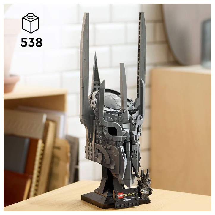 LEGO Icons 11373 Le Seigneur des Anneaux : le Casque de Sauron - Set pour Adulte - Cadeau LEGO Icons 11373 Le Seigneur des Anneaux : le Casque de Sauron - Set pour Adulte - Cadeau