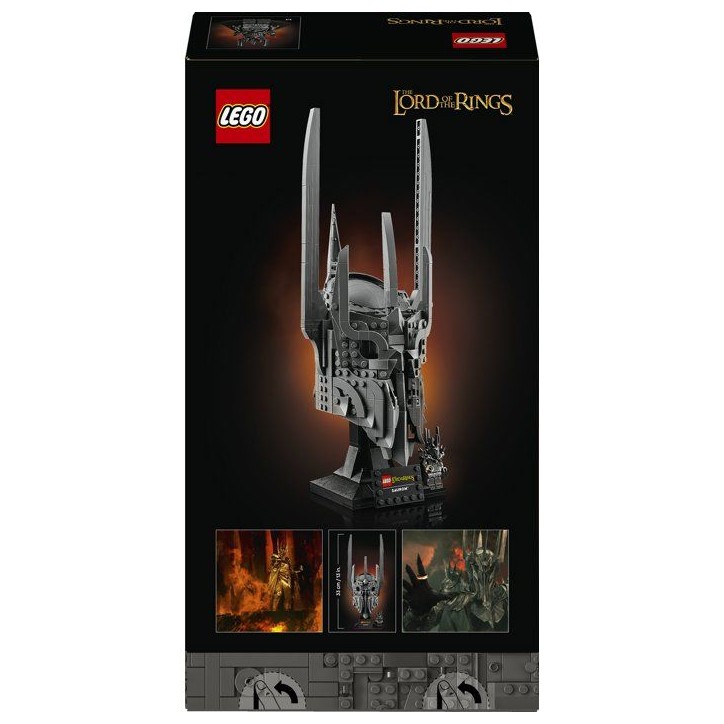 LEGO Icons 11373 Le Seigneur des Anneaux : le Casque de Sauron - Set pour Adulte - Cadeau LEGO Icons 11373 Le Seigneur des Anneaux : le Casque de Sauron - Set pour Adulte - Cadeau