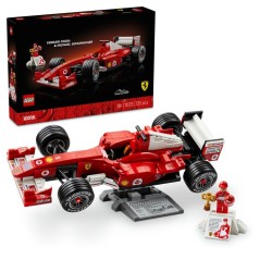 LEGO Icons 11375 Ferrari F2004 et Michael Schumacher - Maquette de Voi