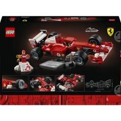 LEGO Icons 11375 Ferrari F2004 et Michael Schumacher - Maquette de Voi