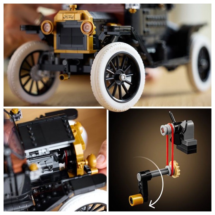 LEGO Icons 11376 Ford Model T - Set pour Adulte - Maquette de Voiture Collector - Cadeau LEGO Icons 11376 Ford Model T - Set pour Adulte - Maquette de Voiture Collector - Cadeau