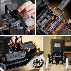 LEGO Icons 11376 Ford Model T - Set pour Adulte - Maquette de Voiture