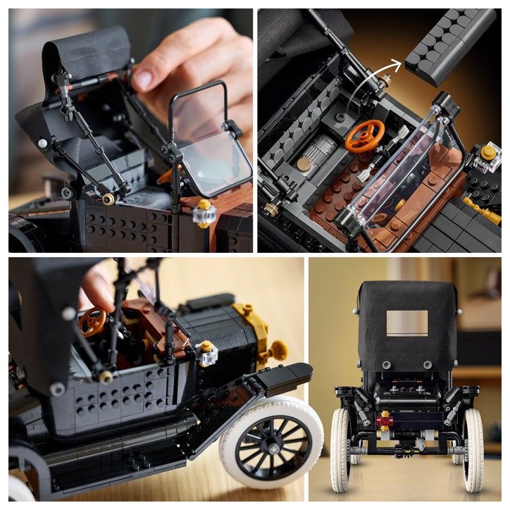 LEGO Icons 11376 Ford Model T - Set pour Adulte - Maquette de Voiture Collector - Cadeau LEGO Icons 11376 Ford Model T - Set pour Adulte - Maquette de Voiture Collector - Cadeau