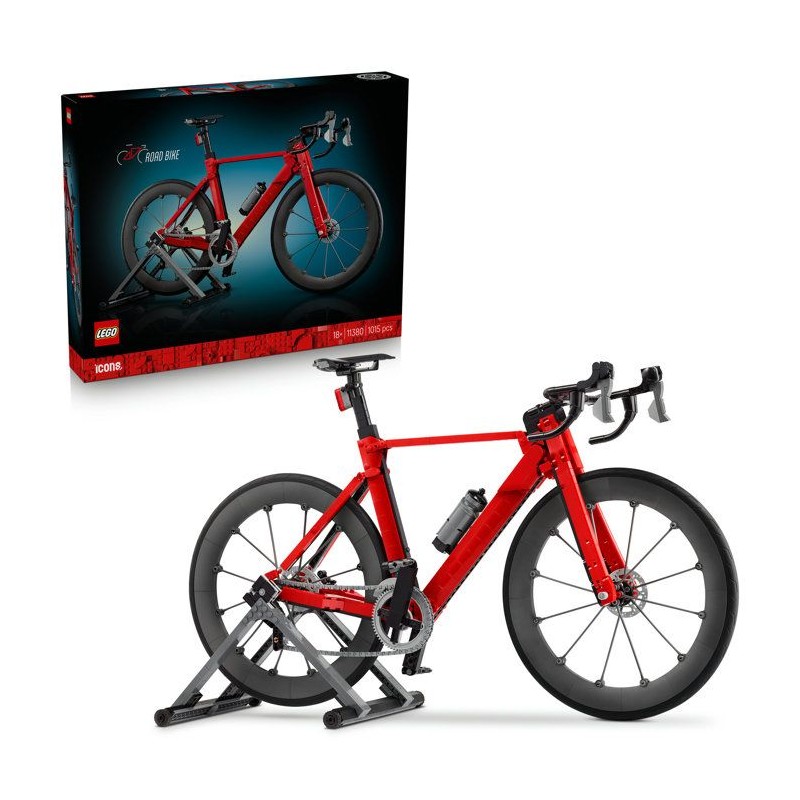 LEGO Icons 11380 Le Vélo de Route - Set de Construction pour Adulte -