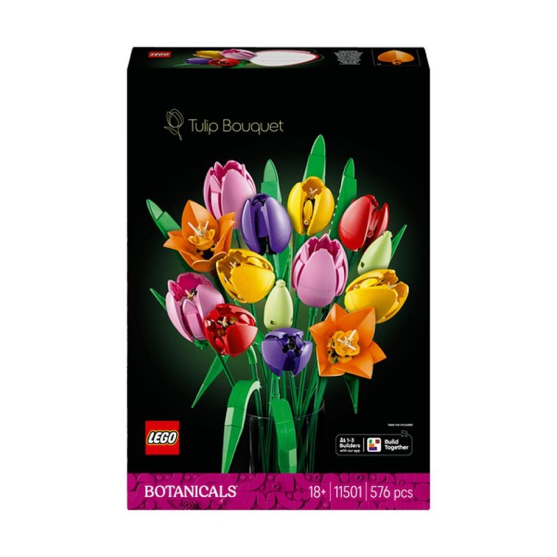 LEGO Botanicals 11501 Le Bouquet de Tulipes - Set de Construction pour