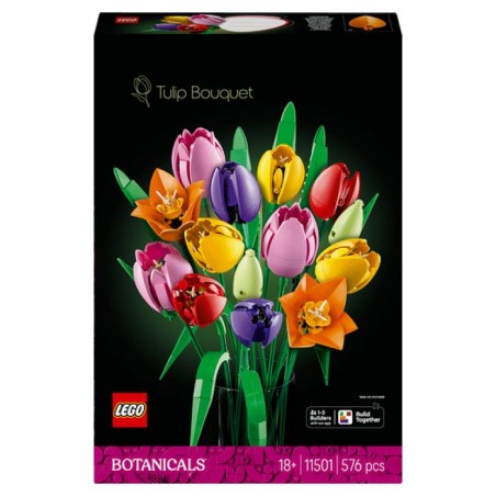 LEGO Botanicals 11501 Le Bouquet de Tulipes - Set de Construction pour