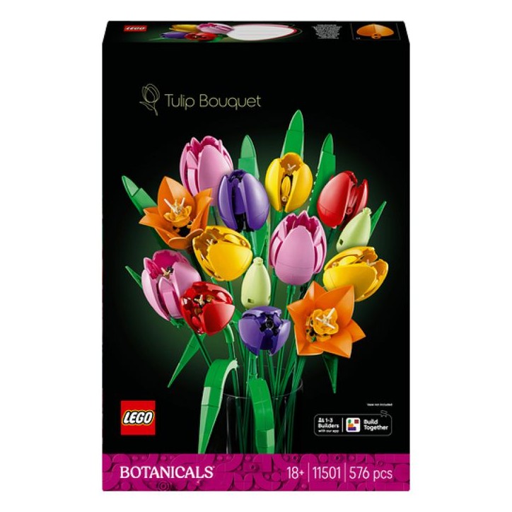 LEGO Botanicals 11501 Le Bouquet de Tulipes - Set de Construction pour Adulte - Cadeau LEGO Botanicals 11501 Le Bouquet de Tulipes - Set de Construction pour Adulte - Cadeau