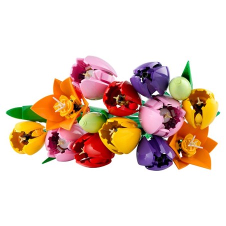 LEGO Botanicals 11501 Le Bouquet de Tulipes - Set de Construction pour Adulte - Cadeau