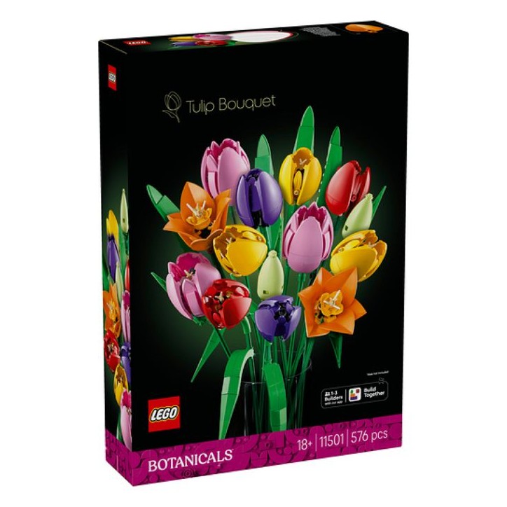 LEGO Botanicals 11501 Le Bouquet de Tulipes - Set de Construction pour Adulte - Cadeau LEGO Botanicals 11501 Le Bouquet de Tulipes - Set de Construction pour Adulte - Cadeau