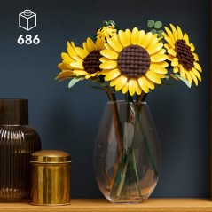 LEGO Botanicals 11502 Le Bouquet de Tournesols - Set de Fleurs Artificielles pour Adulte